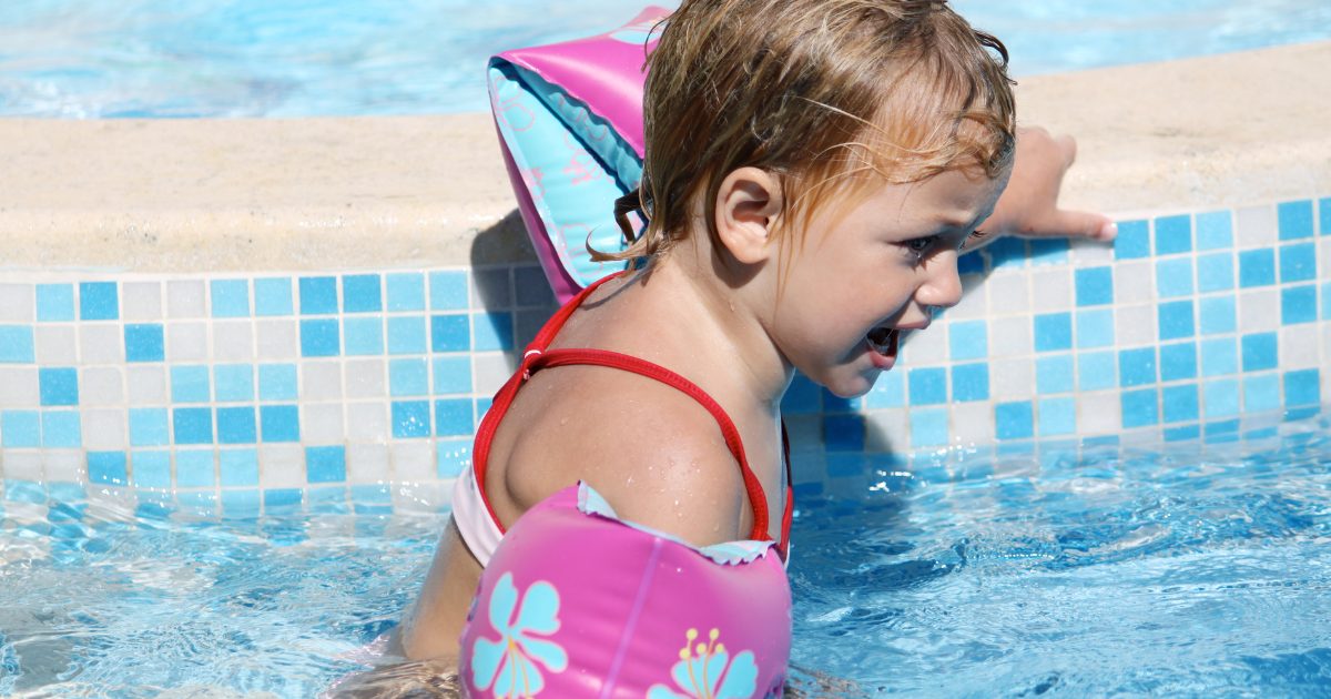 Anxious about swimming lesson