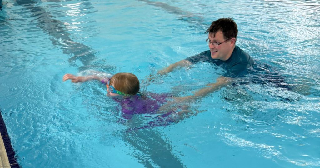 swimming and water confidence